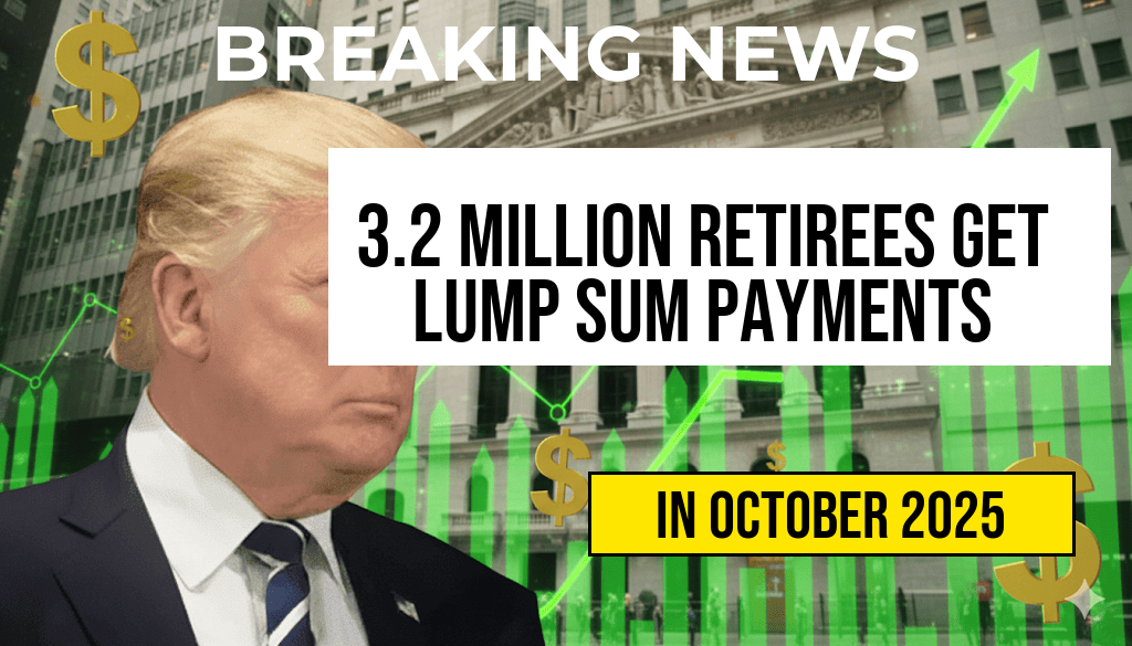 3.2 Million Retirees to Receive Lump Sum Payments After WEP/GPO Repeal—Potential Checks Worth Thousands of Dollars.