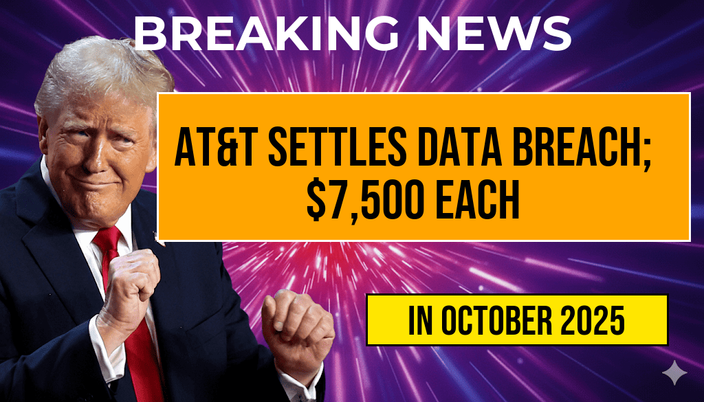 AT&T Offers $7,500 to Each Claimant in $177 Million Data Breach Settlement – Apply Now