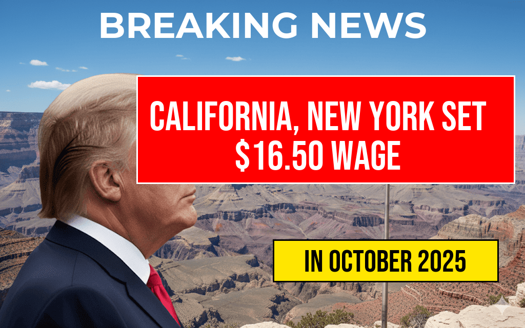California and New York Poised to Implement $16.50 Hourly Minimum Wage