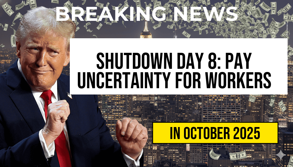 Day 8 of Shutdown: Will Federal Workers Receive No Pay or Full Compensation?