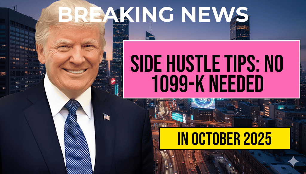 Finding the Ideal Side Hustle: No 1099-K Form Required Unless Payments Exceed $20,000.