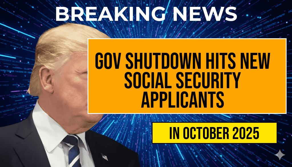 Government Shutdown Creates Unequal Impact on Social Security Recipients: Current Beneficiaries Remain Secure While New Applicants Encounter Total Freeze