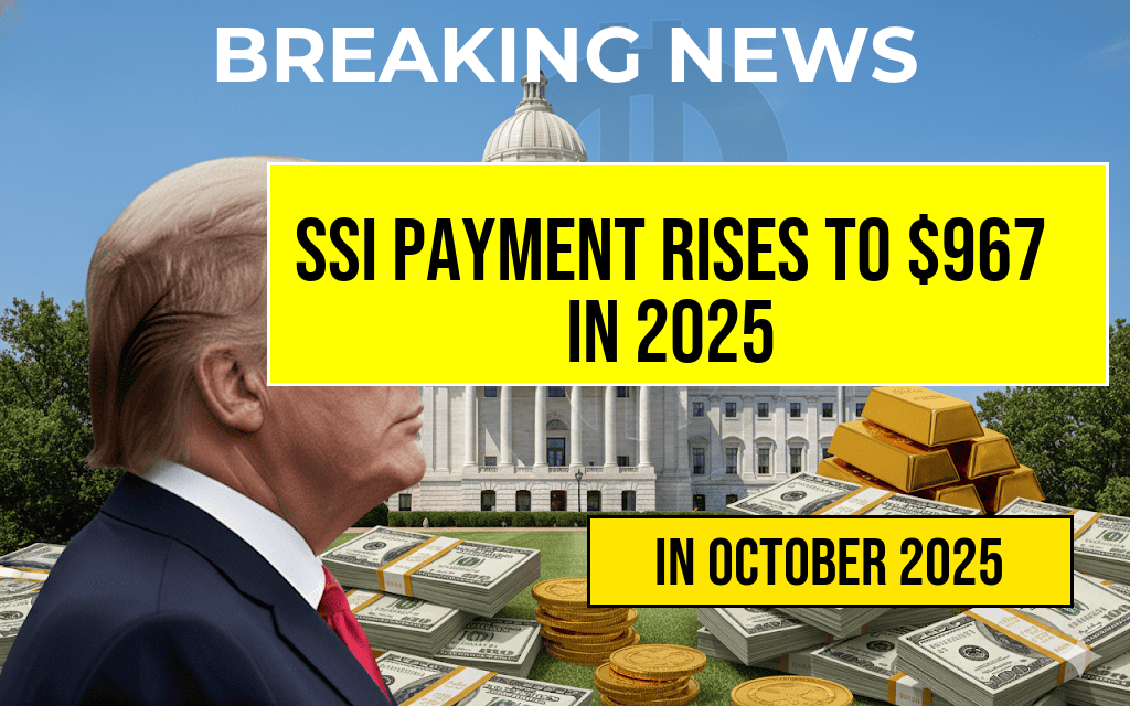 Maximum Monthly Federal SSI Payment Increases to $967 for Individuals Starting January 2025