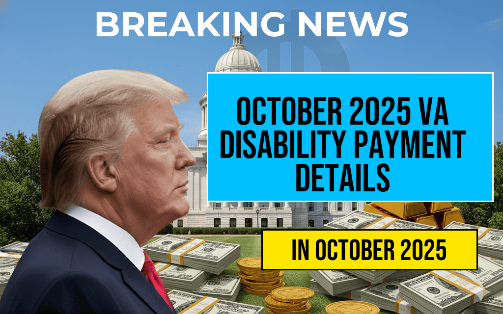 October 2025 VA Disability Payment of $4,196: Eligibility Criteria and Complete Schedule Details