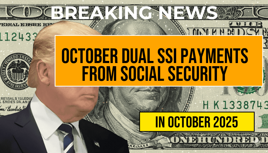 October Sees Dual SSI Payments from Social Security