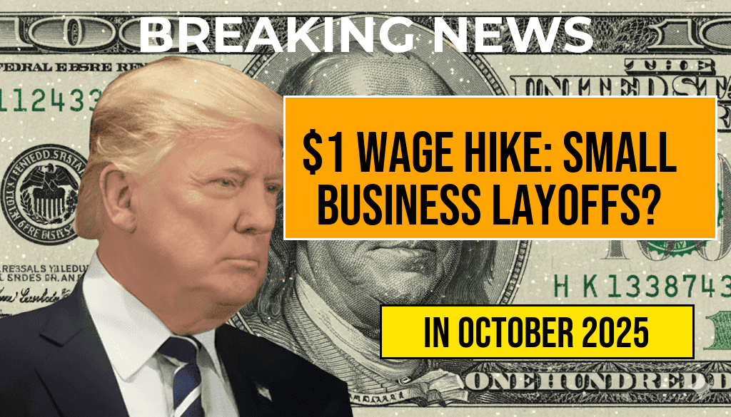 Will a $1 Wage Increase Force Small Businesses to Lay Off Employees?